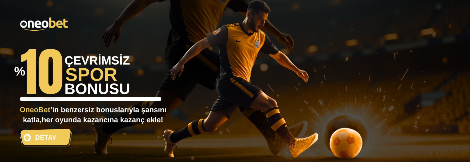 10% Spor Bonusu